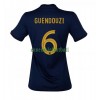 Maillot de Supporter France Matteo Guendouzi 6 Domicile Coupe du Monde 2022 Pour Femme